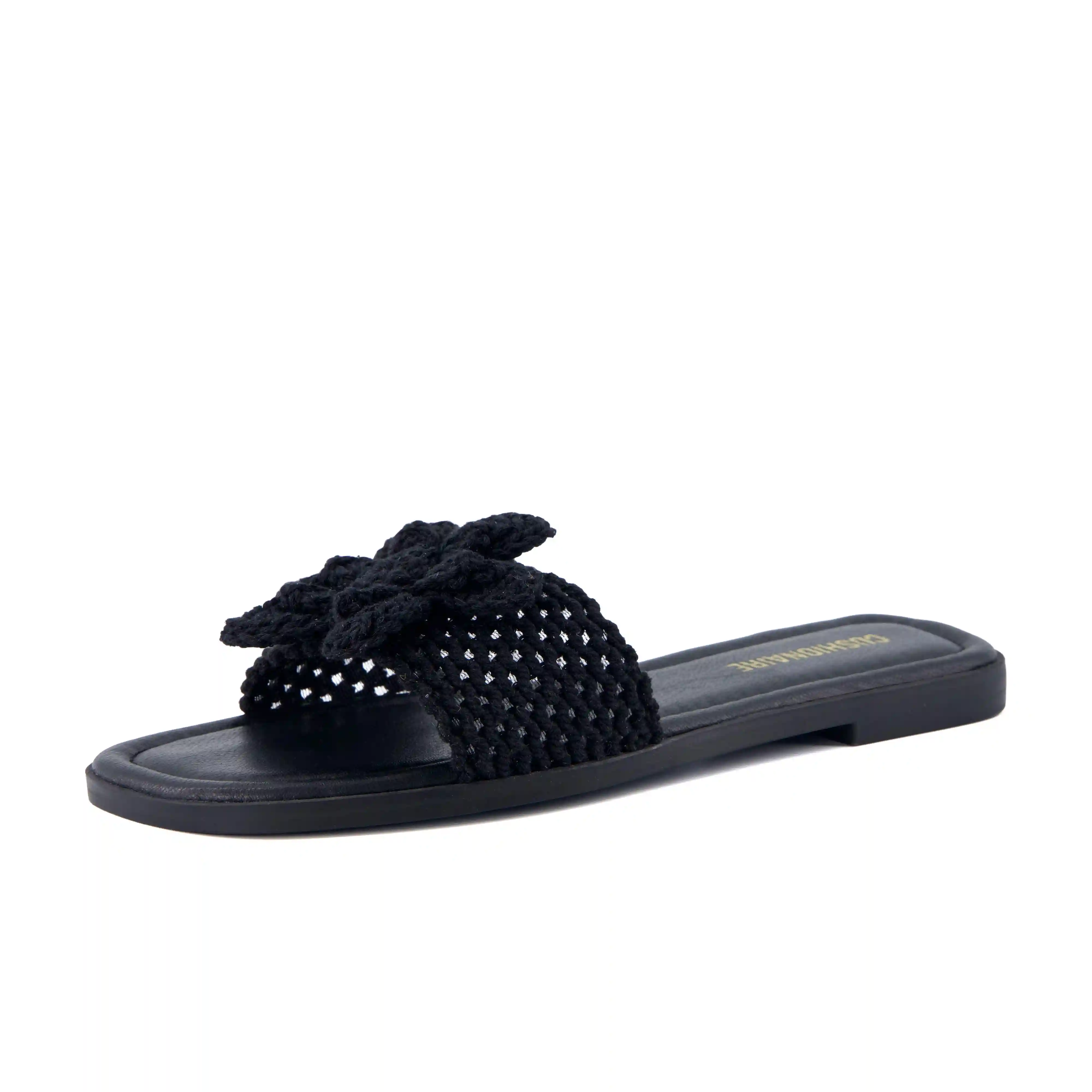 Alternative view of Gemma Knit Slides