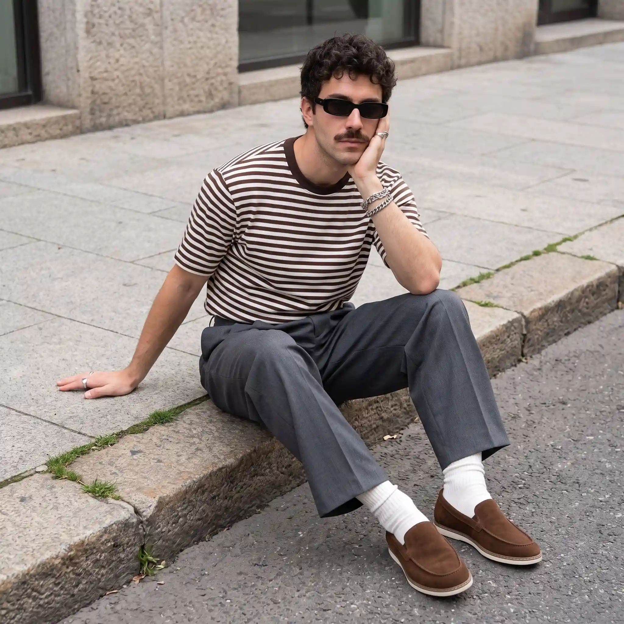 Alternative view of Caden Men’s Suede Loafer