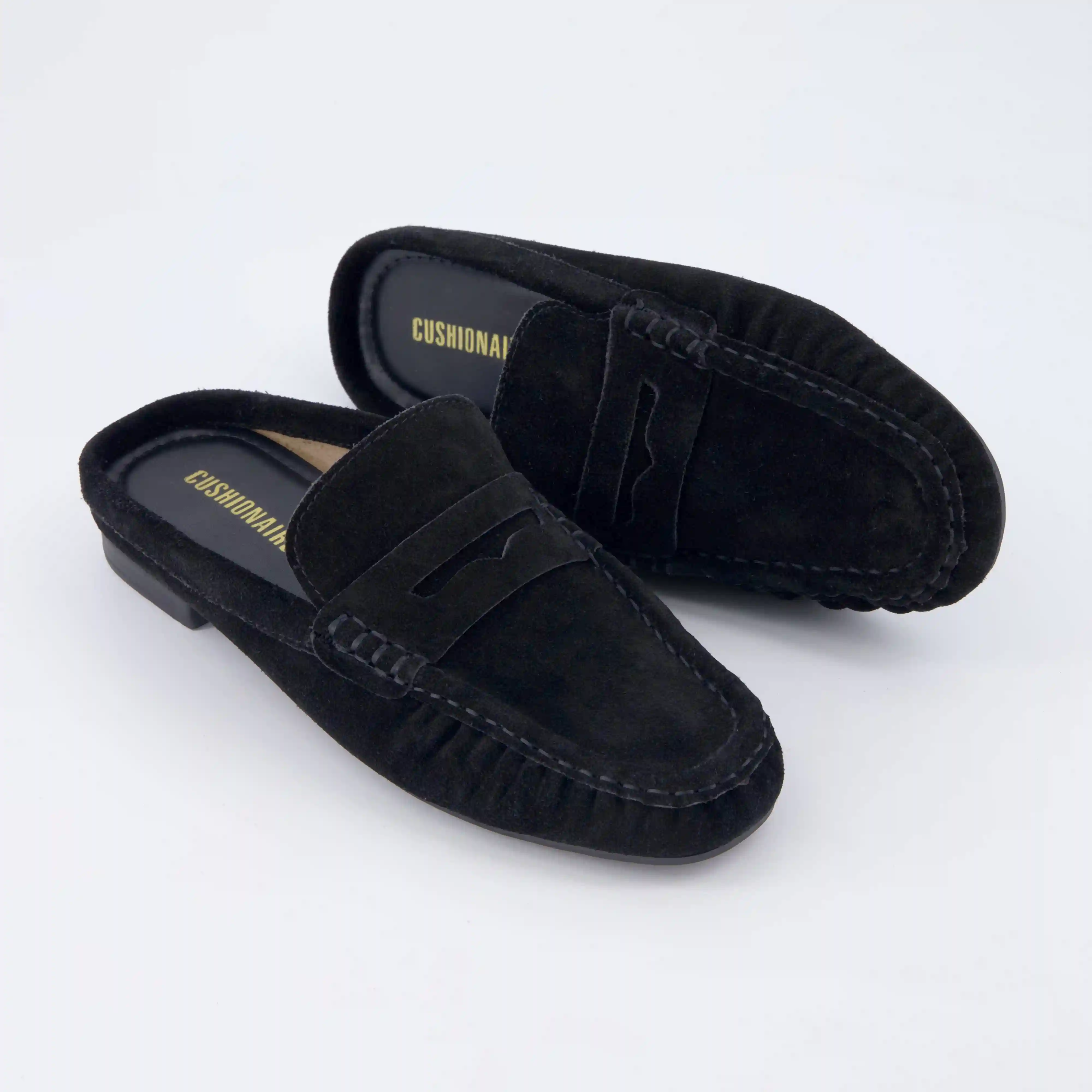 Heritage Suede Loafer Mules