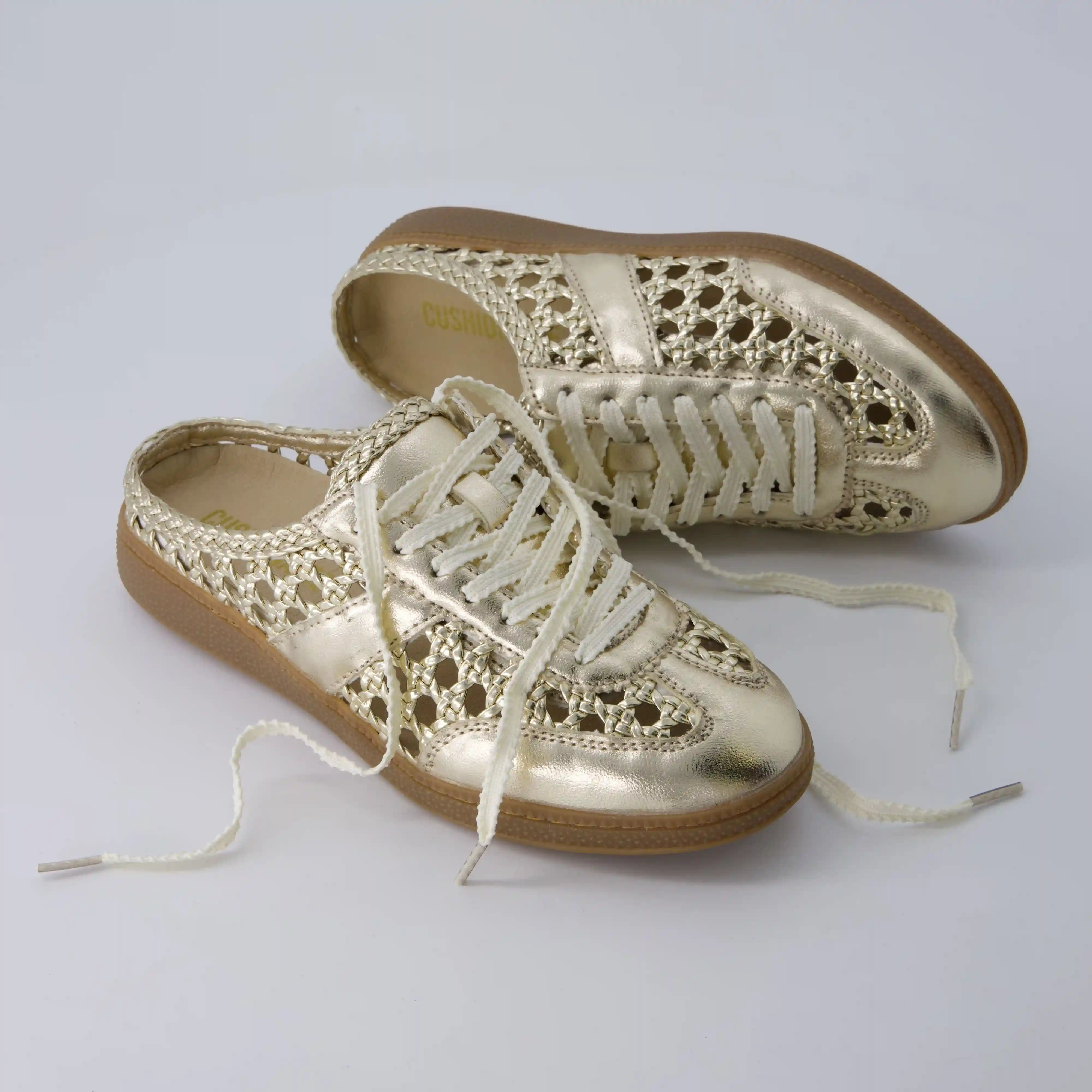 Buffy Woven Sneaker Mules