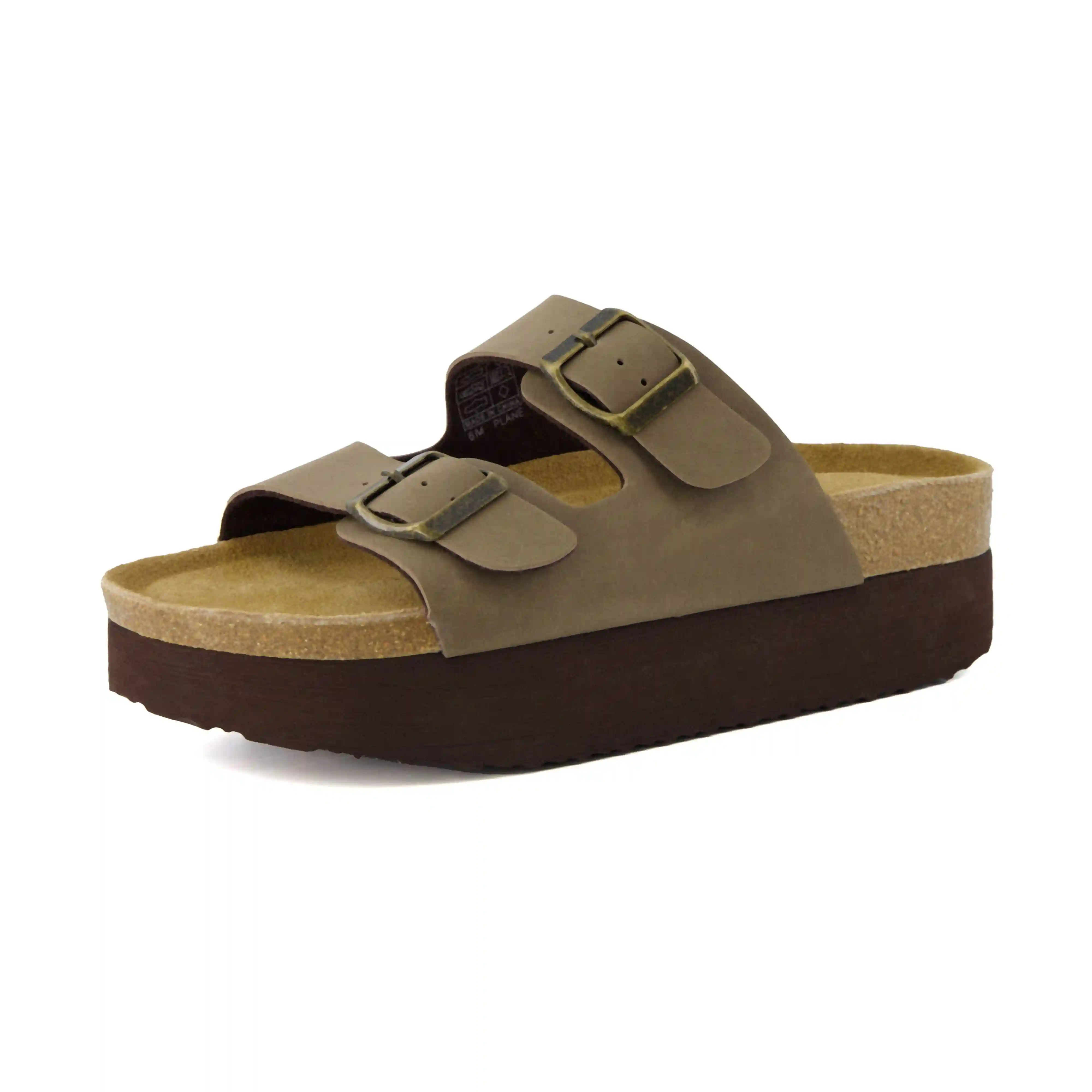 Alternative view of Plane Platform Footbed Sandal