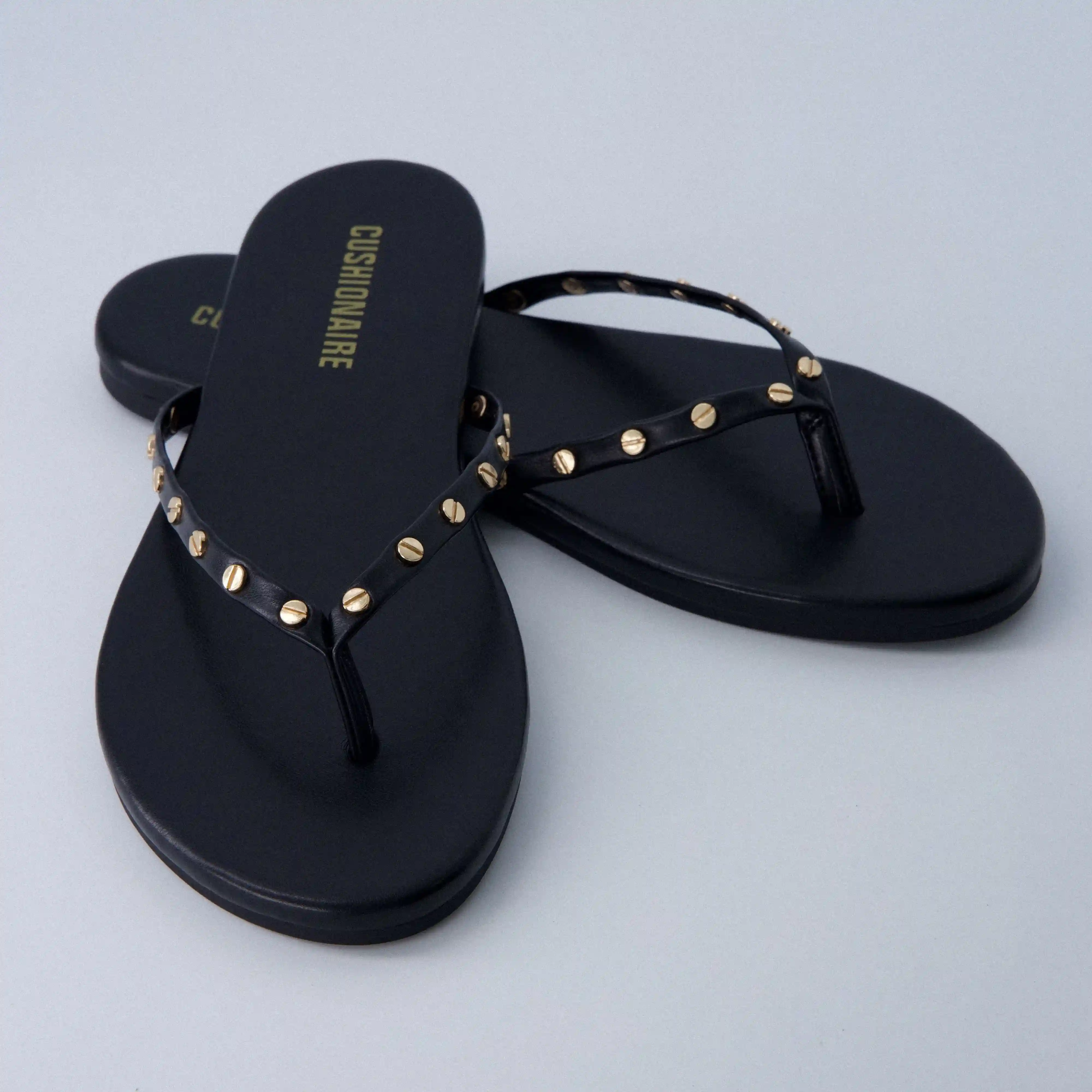 Alternative view of Confetti Studded Flip-Flops