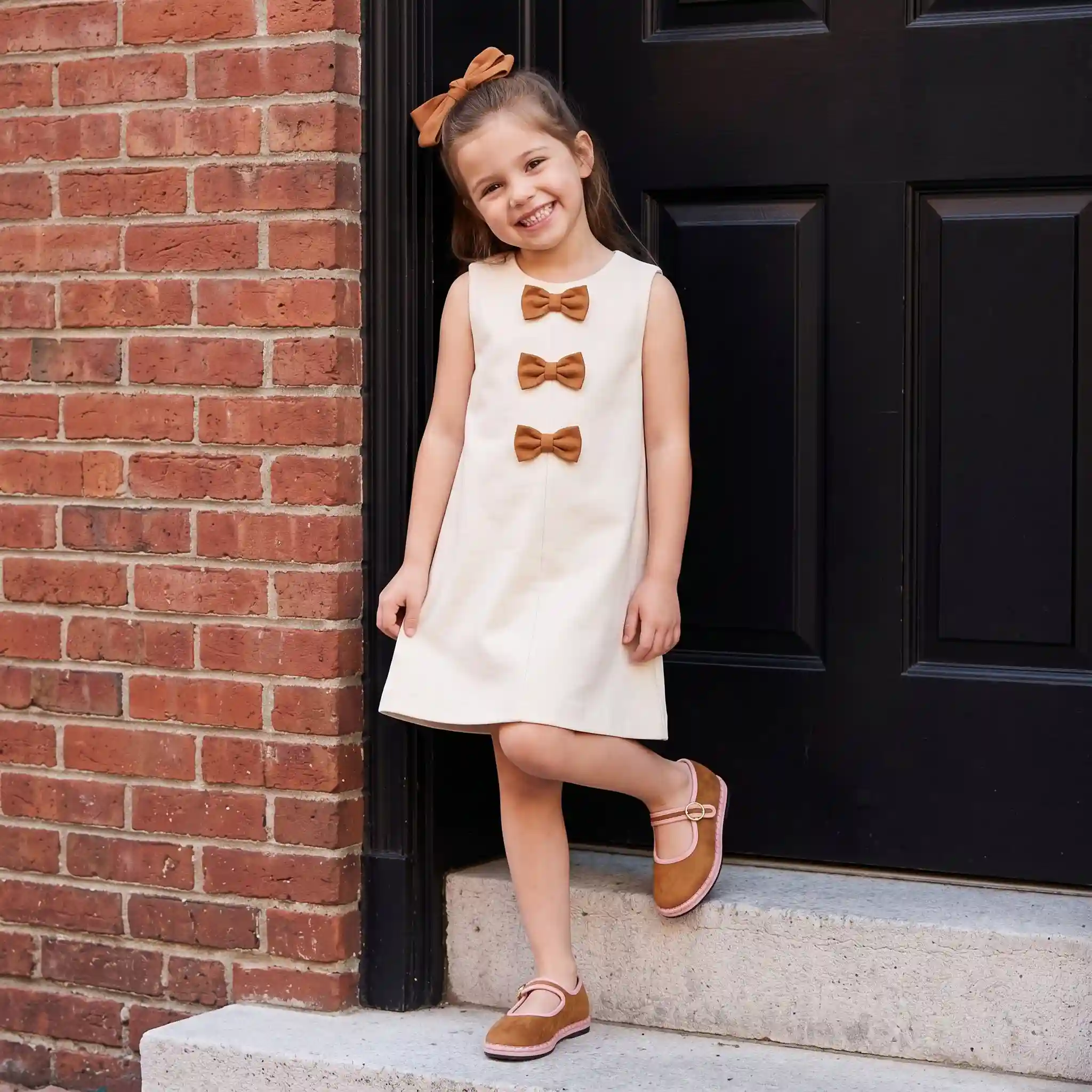 Alternative view of Missy Kids Mary Jane Flats