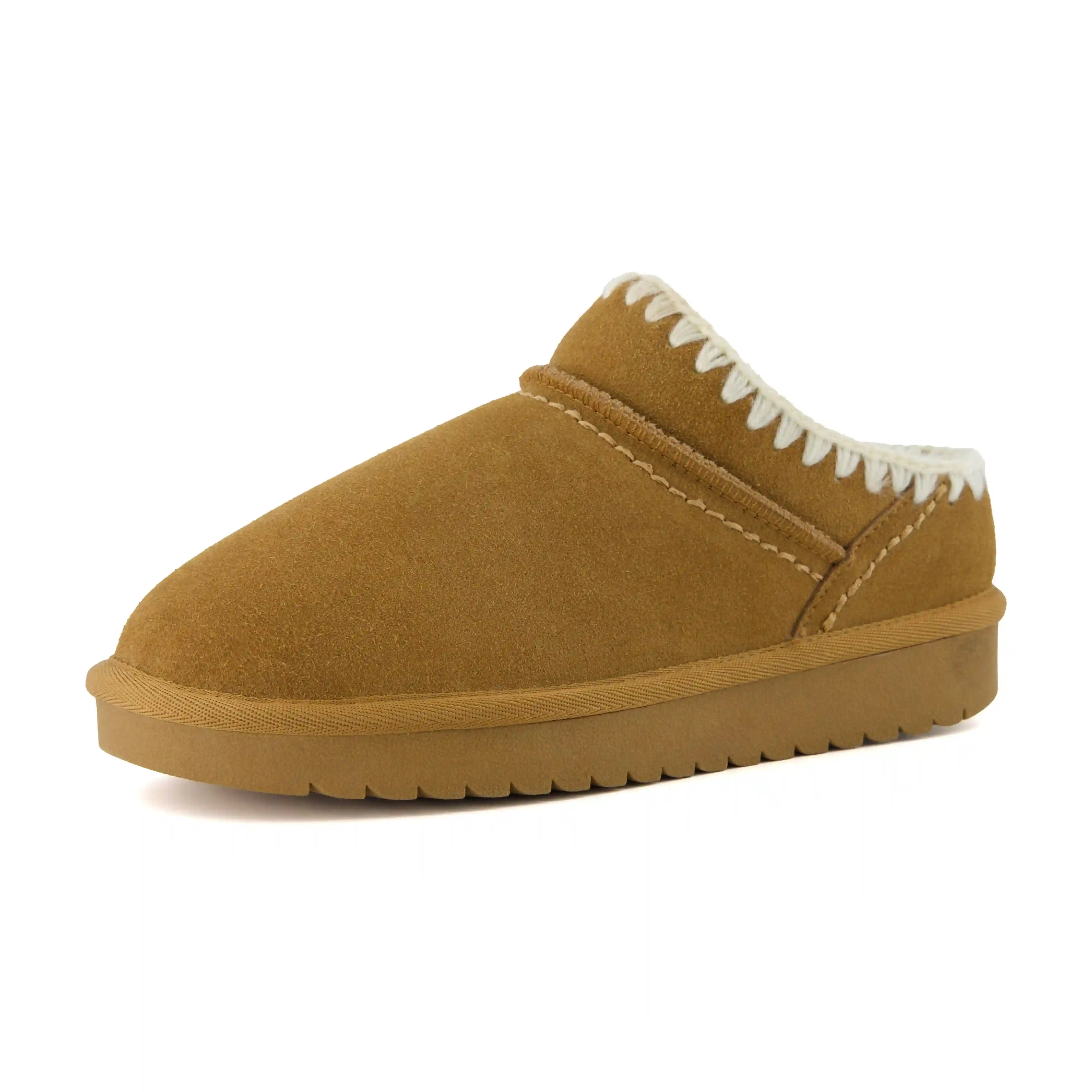 Alternative view of Homemade Suede Mule Slippers