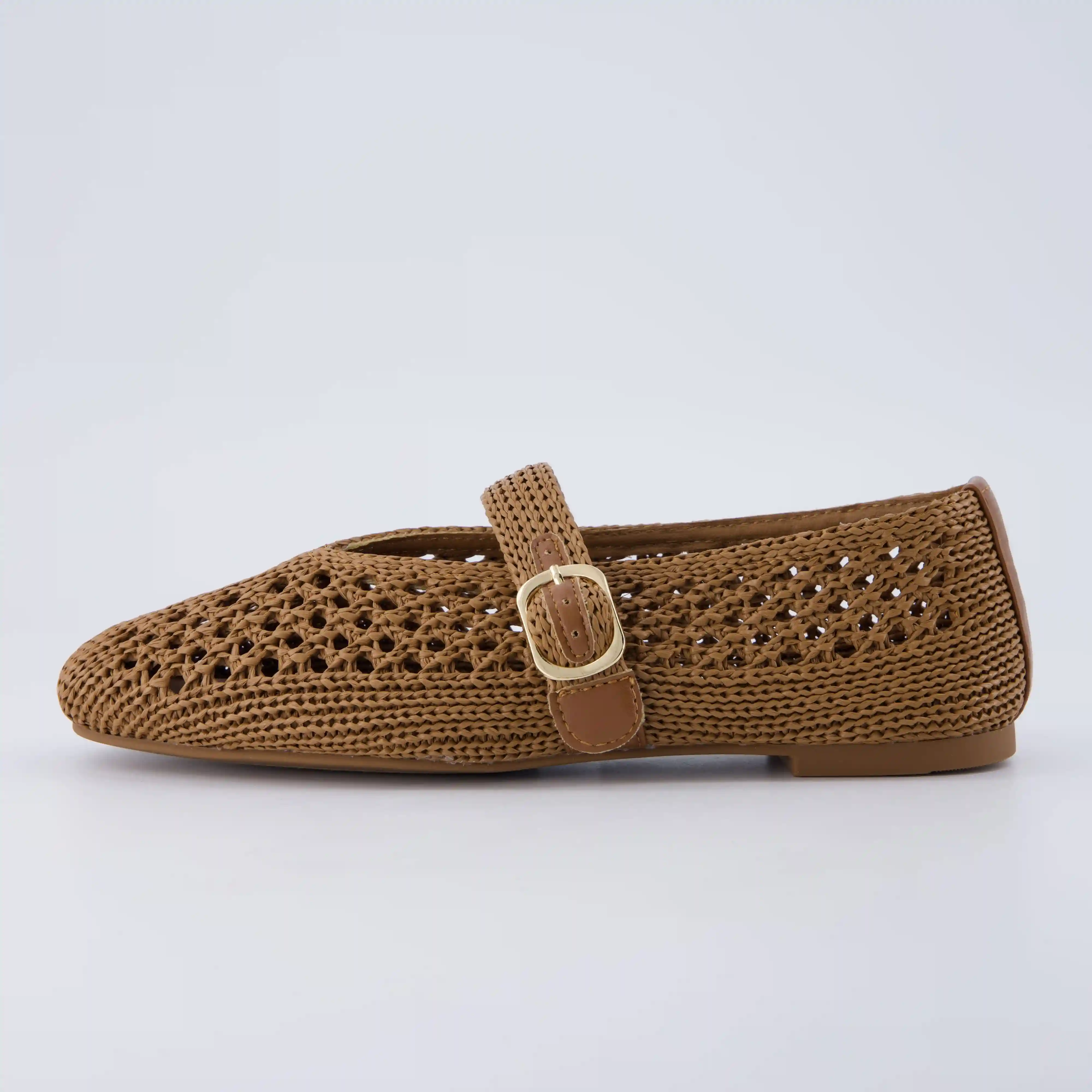 Monet Woven Mary Jane Flats