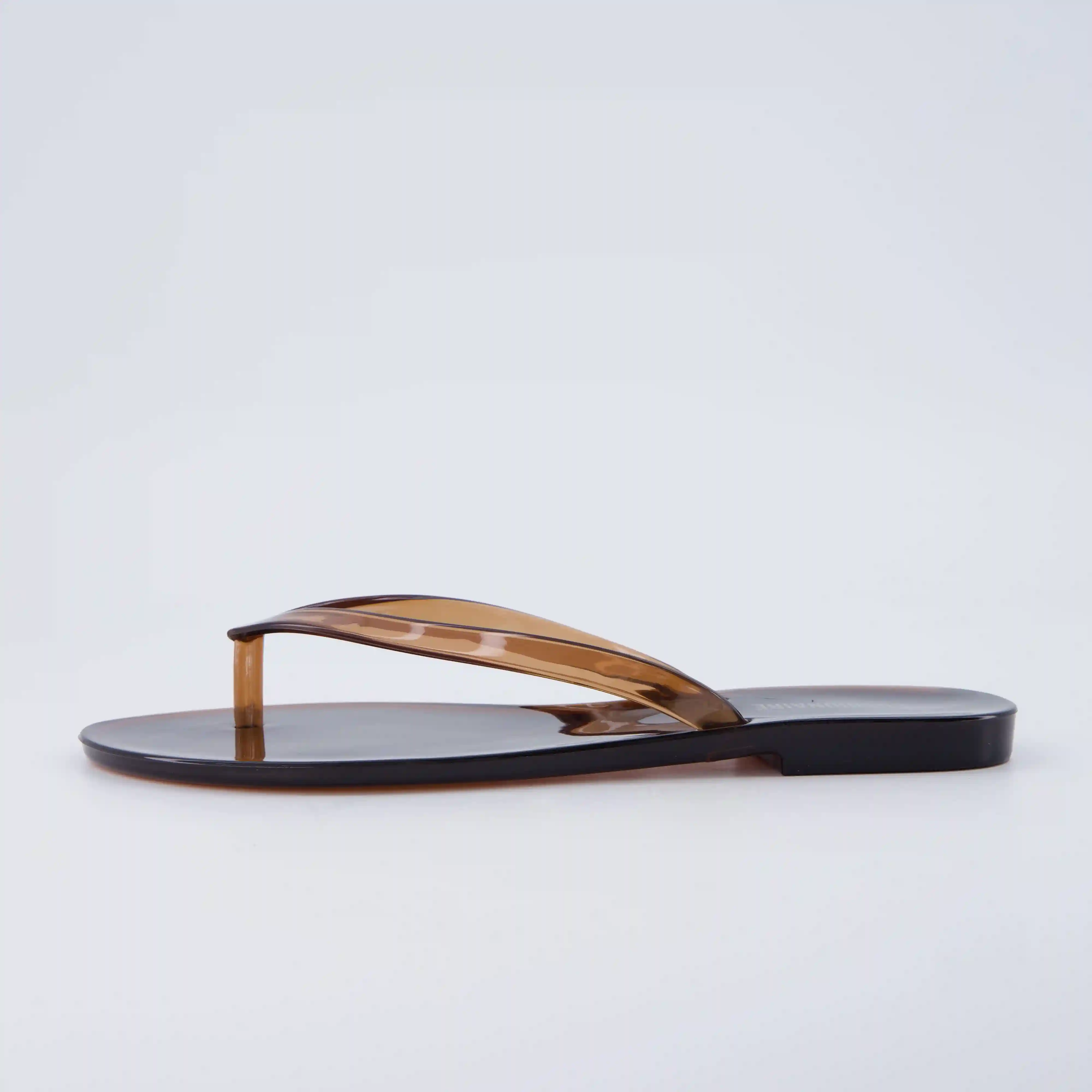 Aqua Jelly Flip Flops