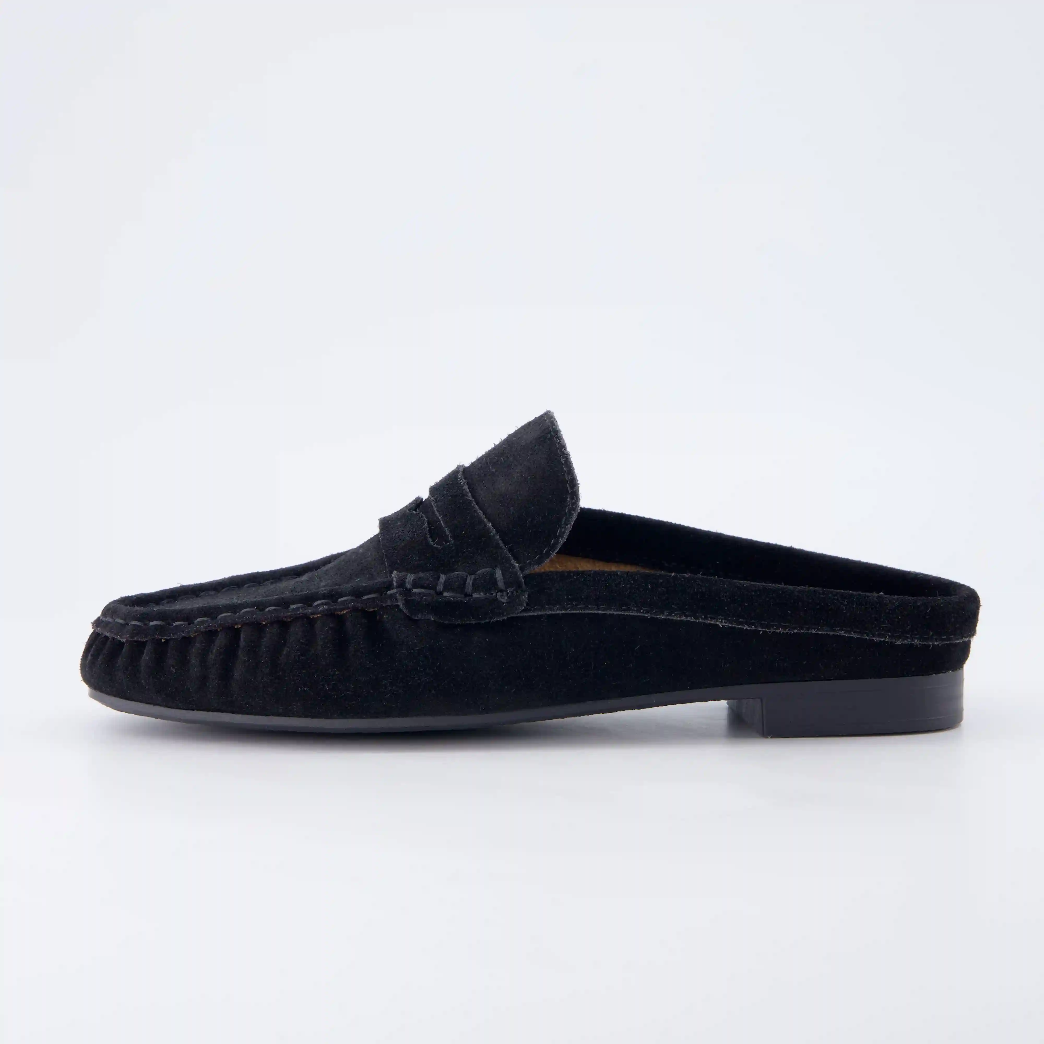 Alternative view of Heritage Suede Loafer Mules