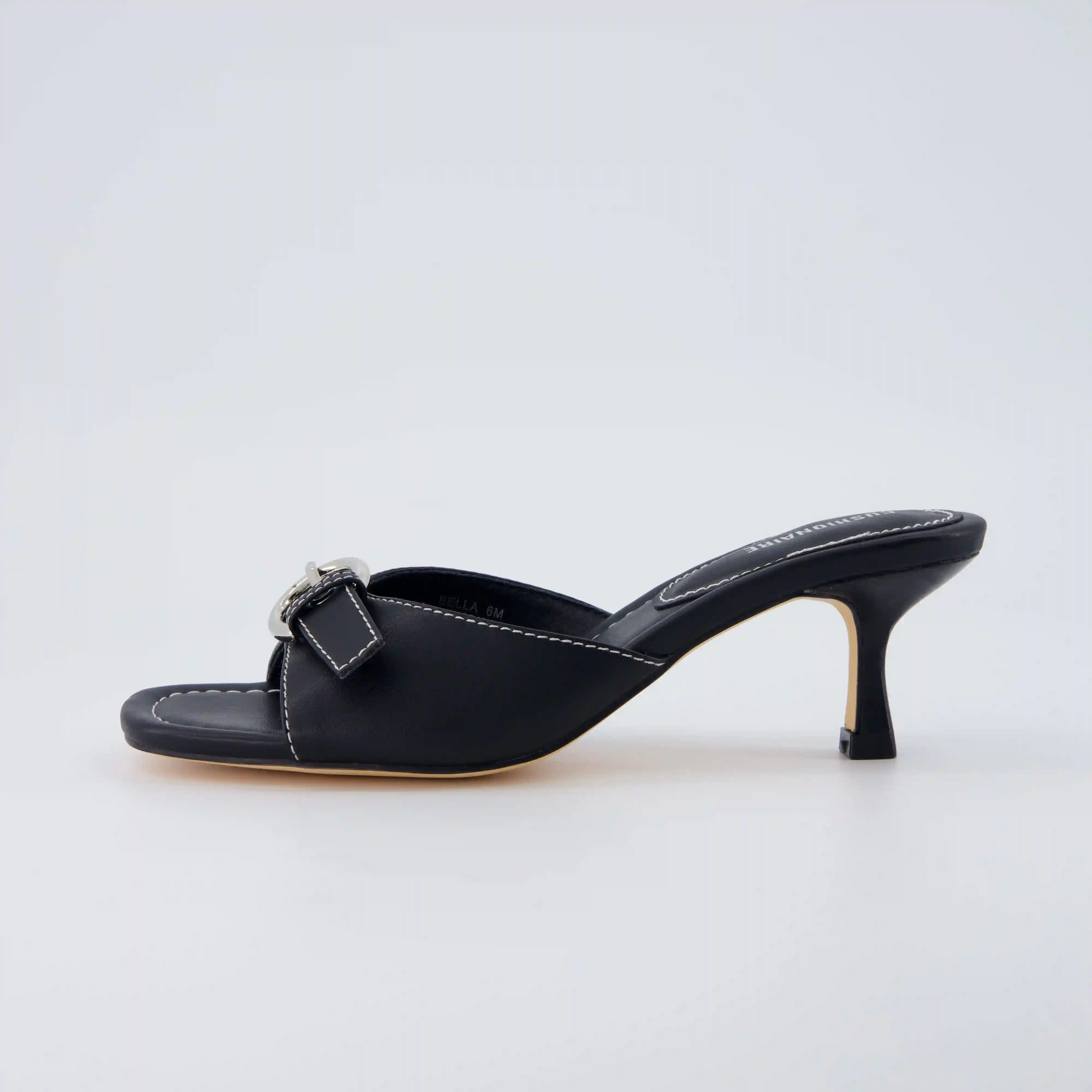 Belle Kitten Heel Sandals
