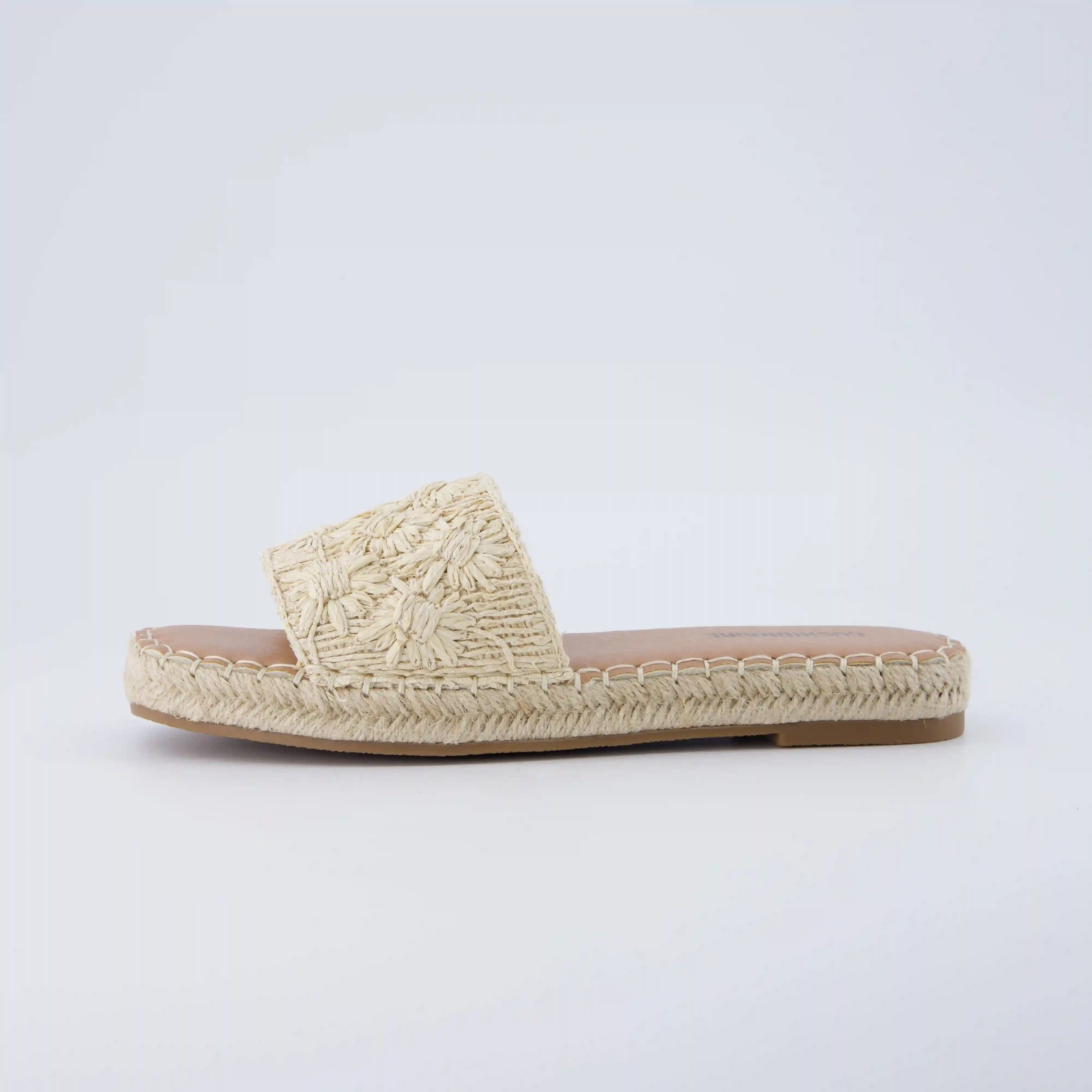 Alternative view of Bolero Woven Slide Sandals