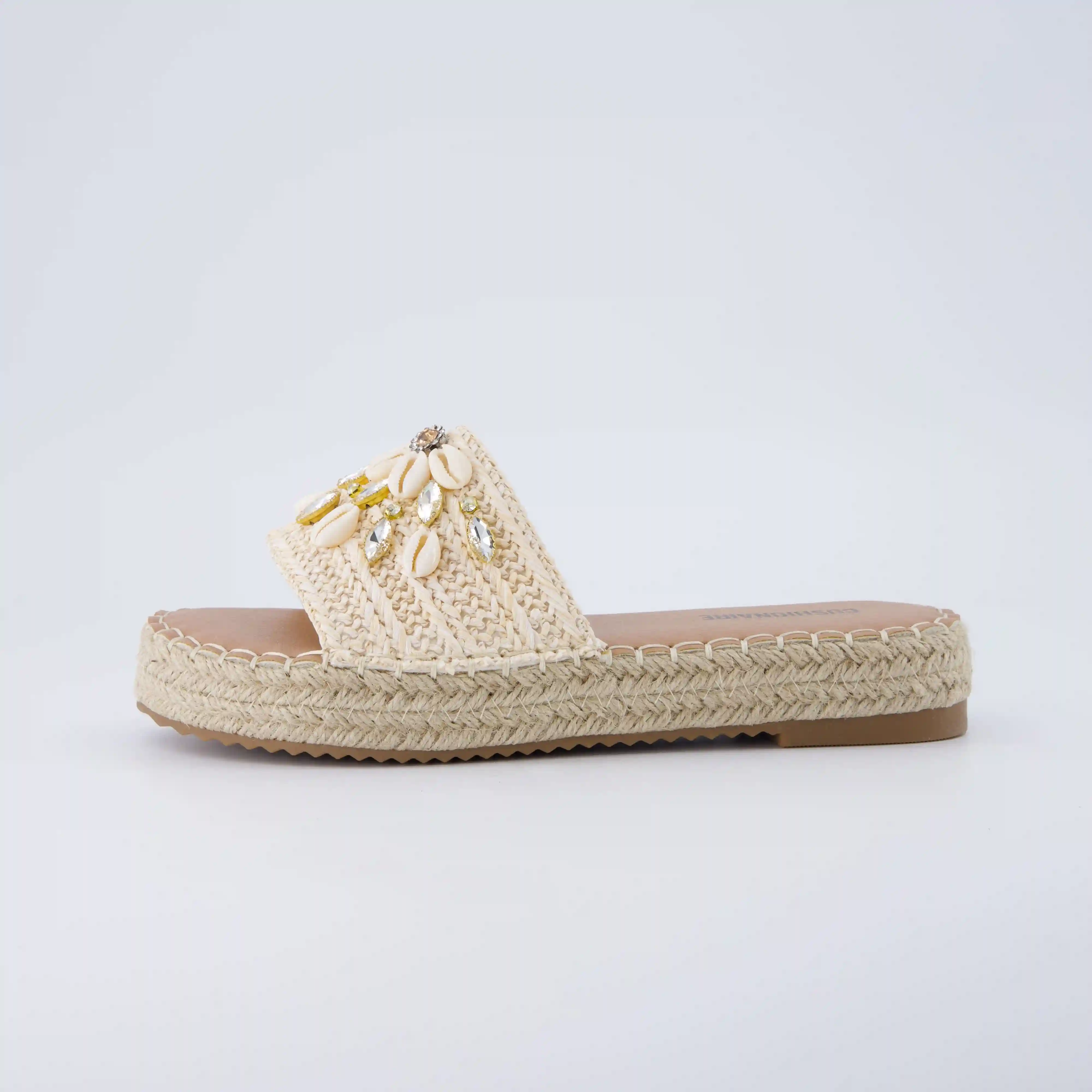Alternative view of Playa Espadrille Slide Sandals