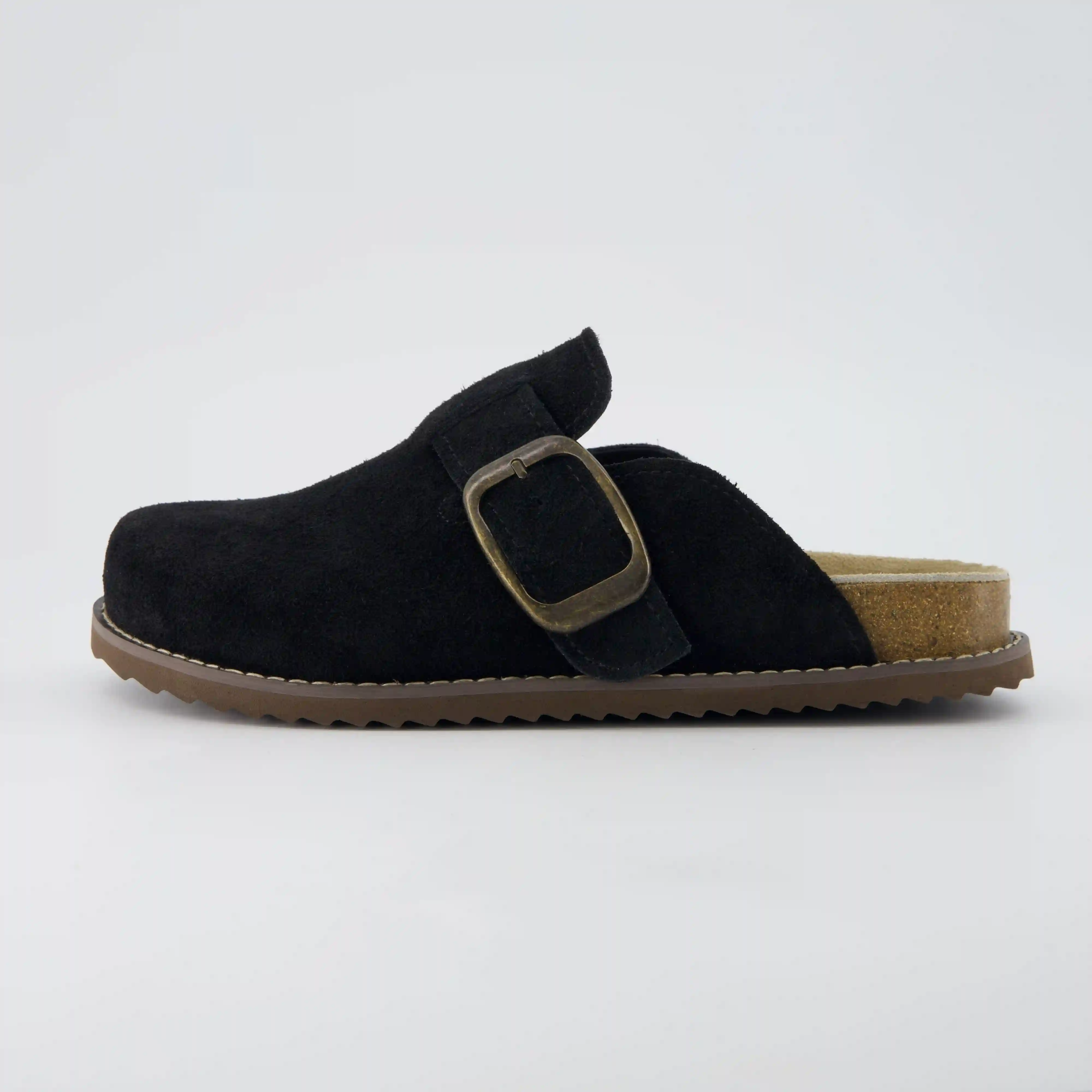 Blain Suede Slip-On Clogs