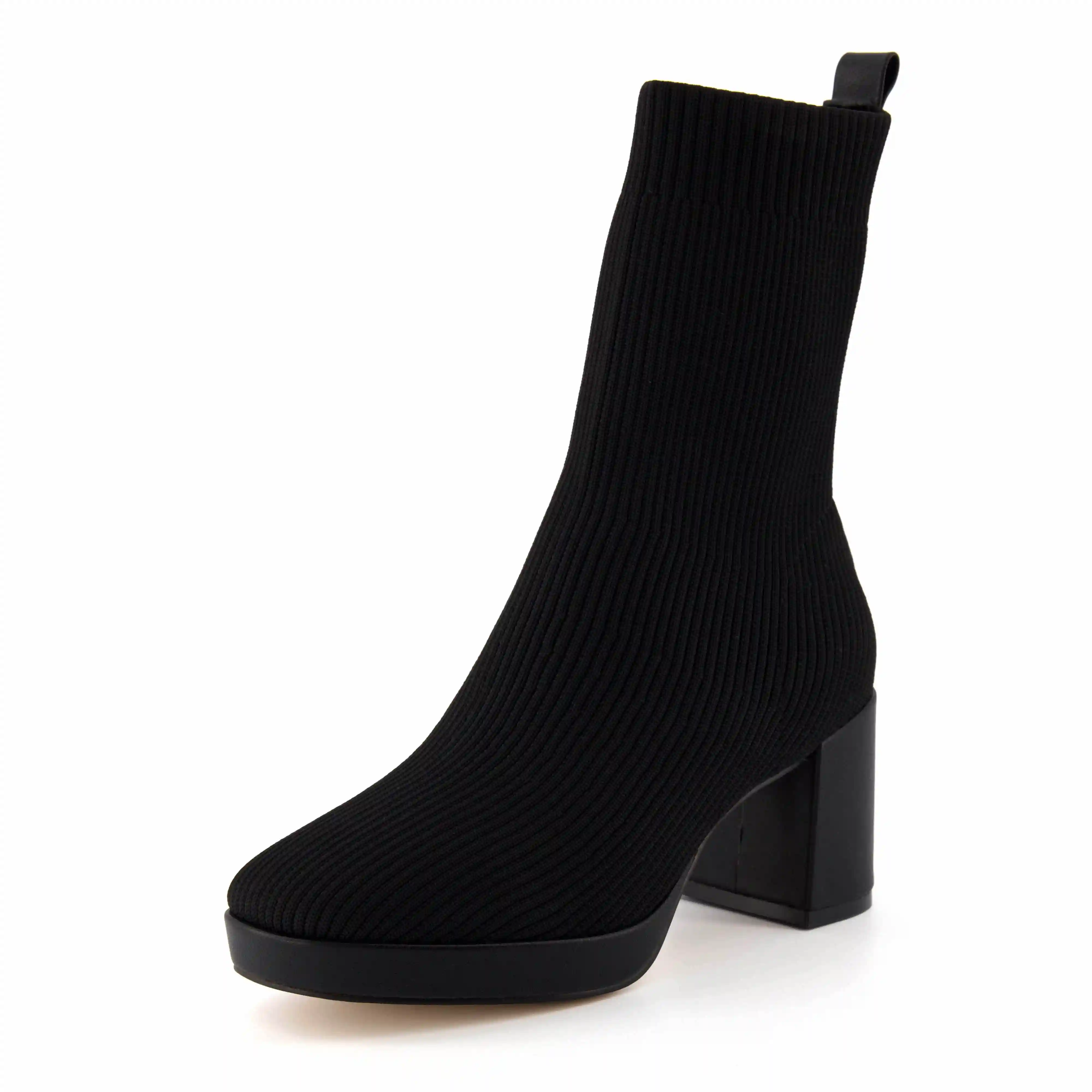 Alternative view of Bancroft Stretch Knit Heeled Boot