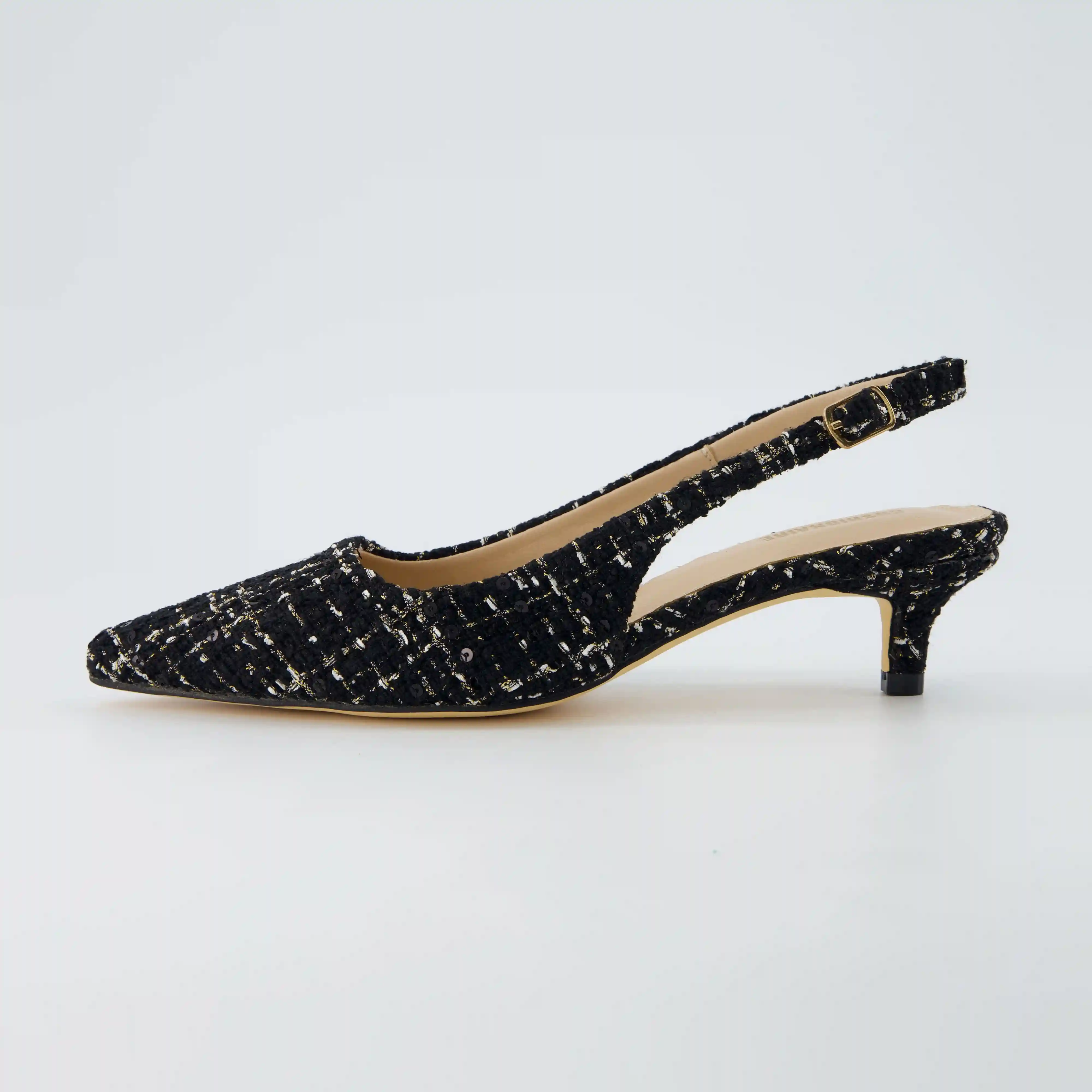 Alternative view of Buzz Tweed Kitten Heel