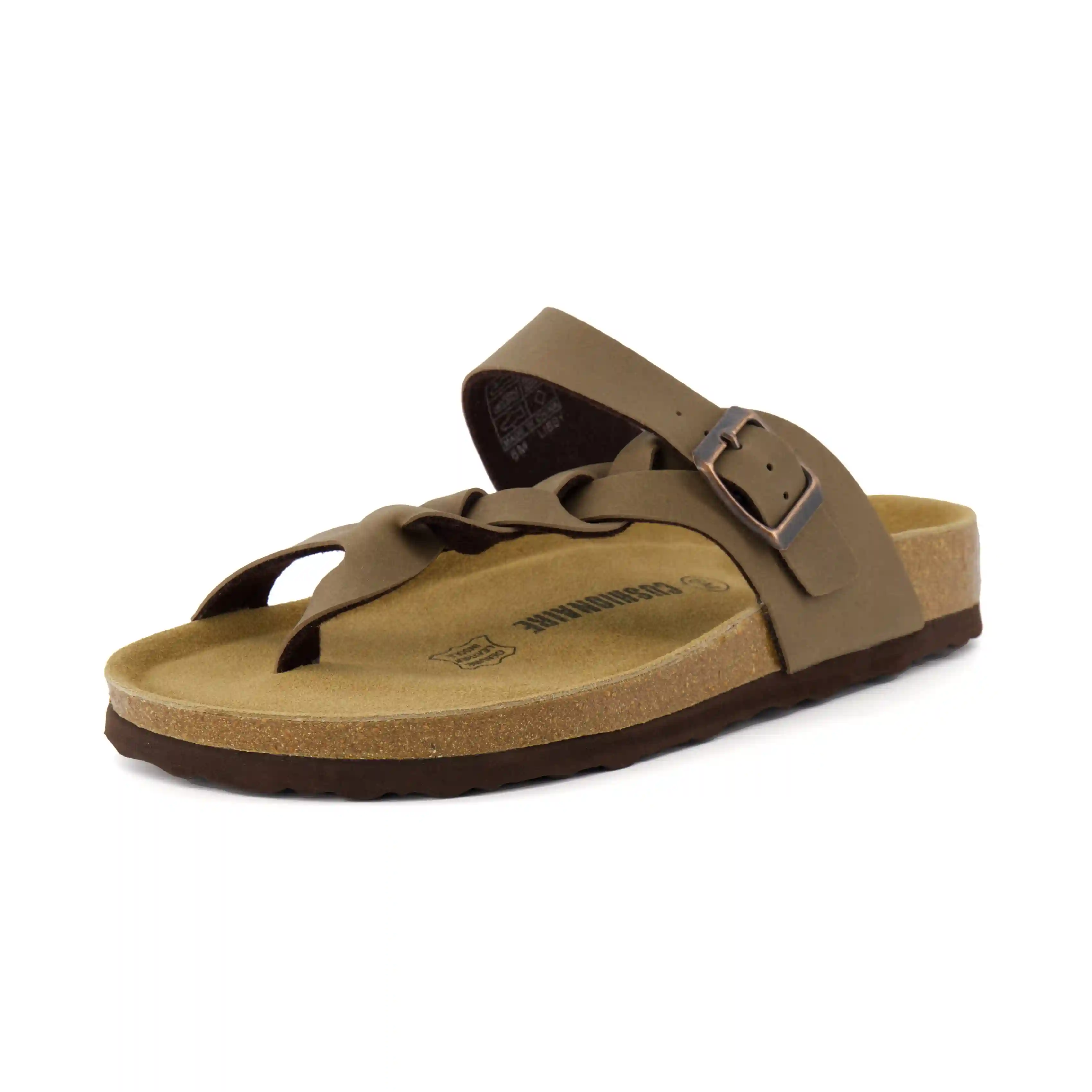 Alternative view of Libby Cork Footbed Thong Sandal