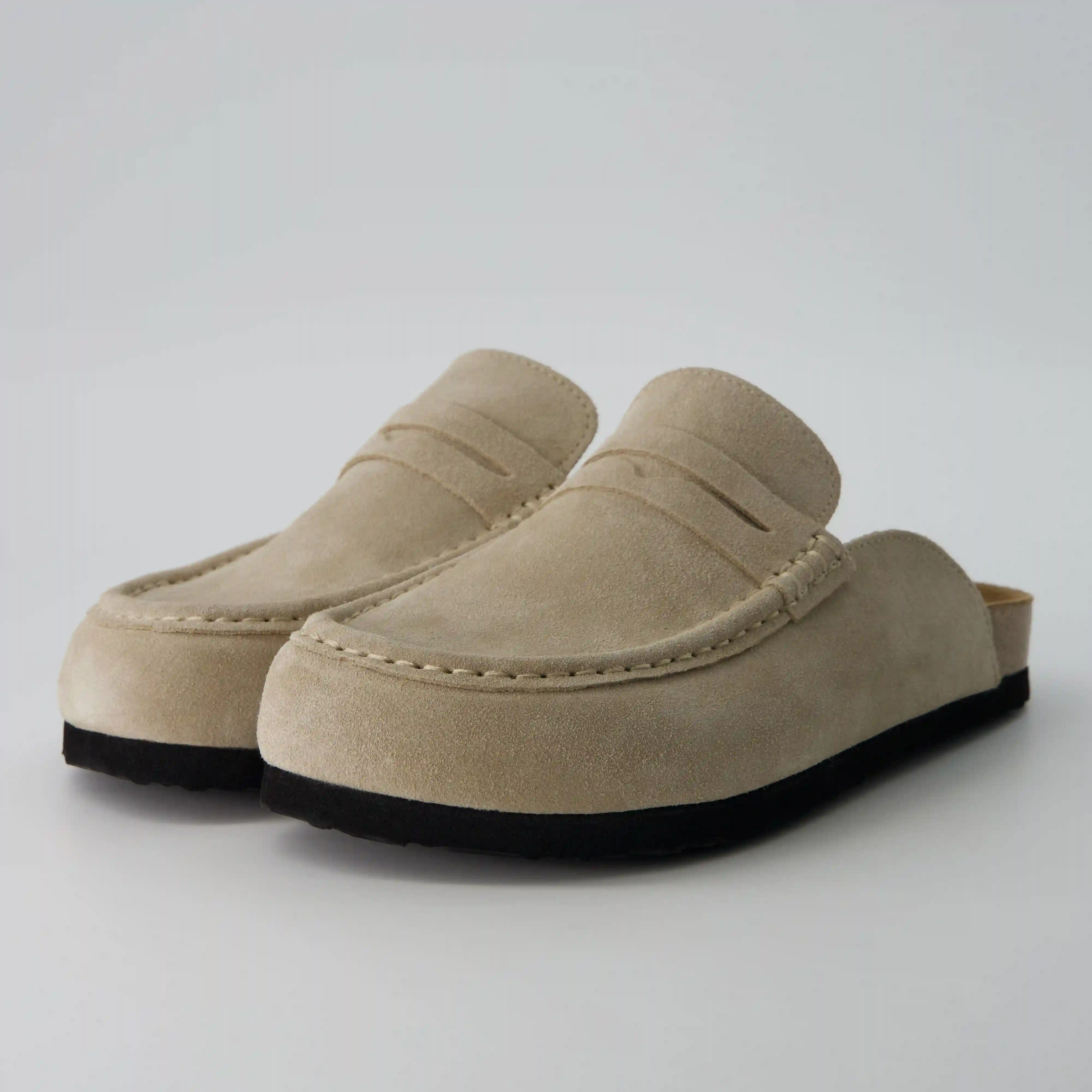 Fondu Leather Clogs