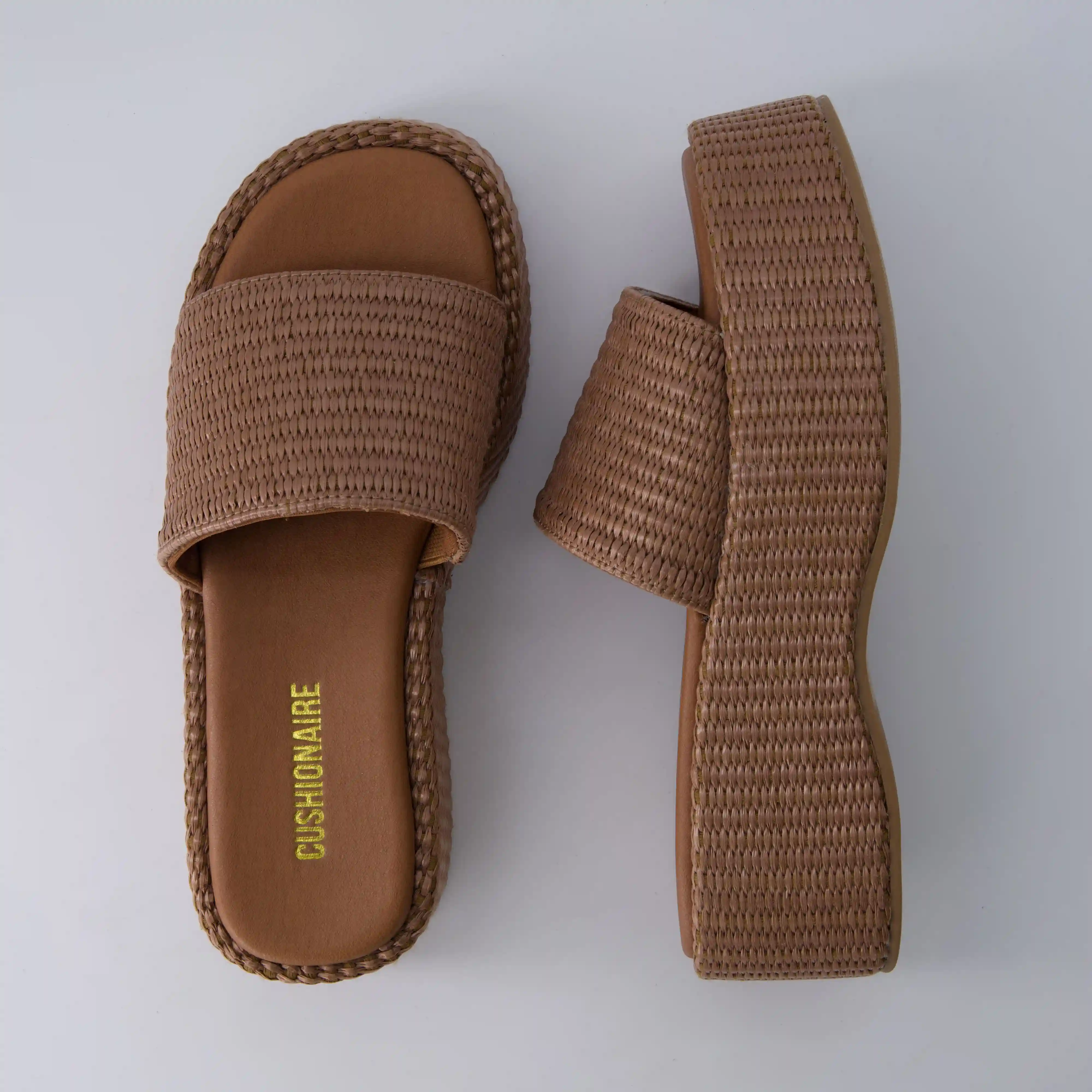 Siren Raffia Platform Sandals