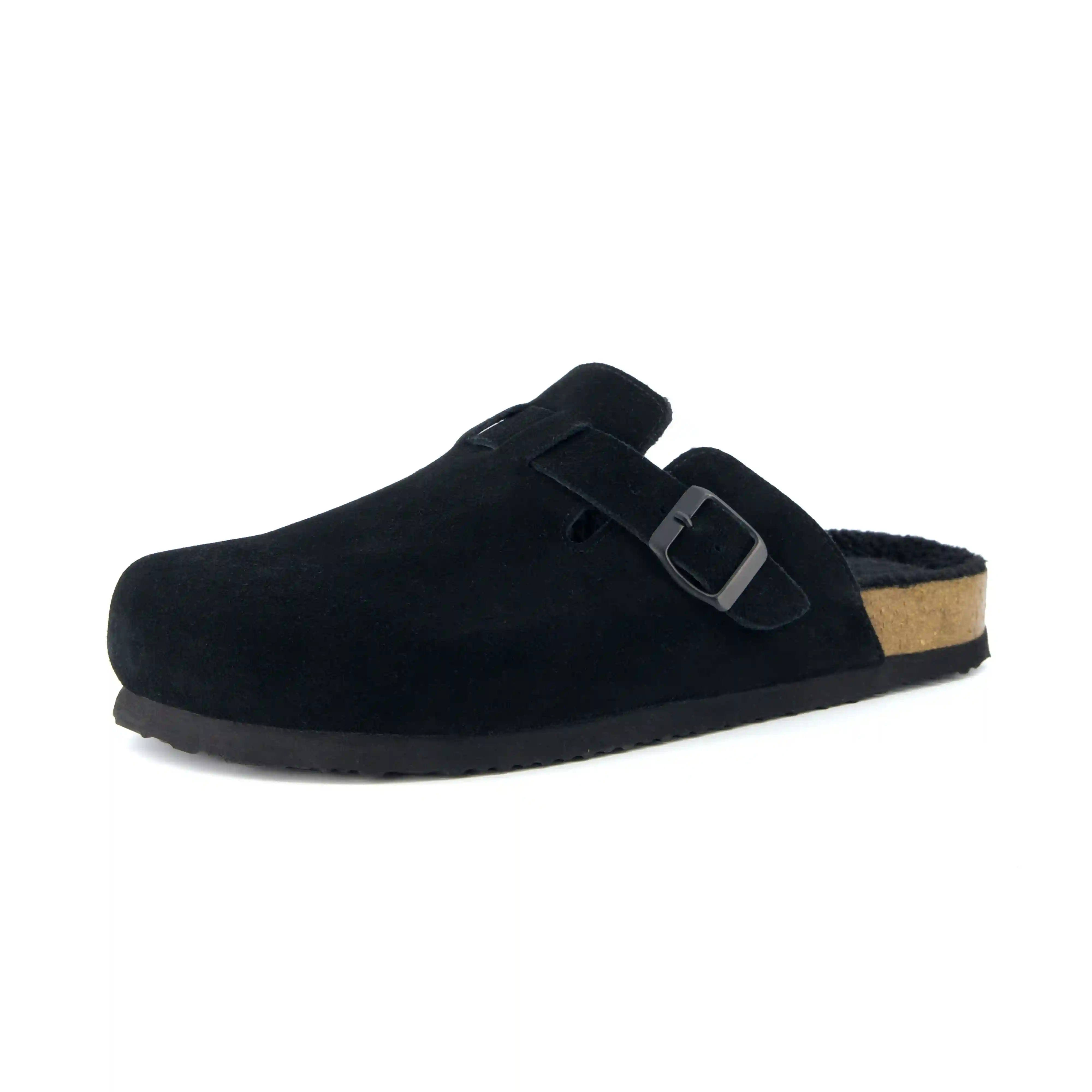 Alternative view of Haze Men's Fur Cork Footbed Clog