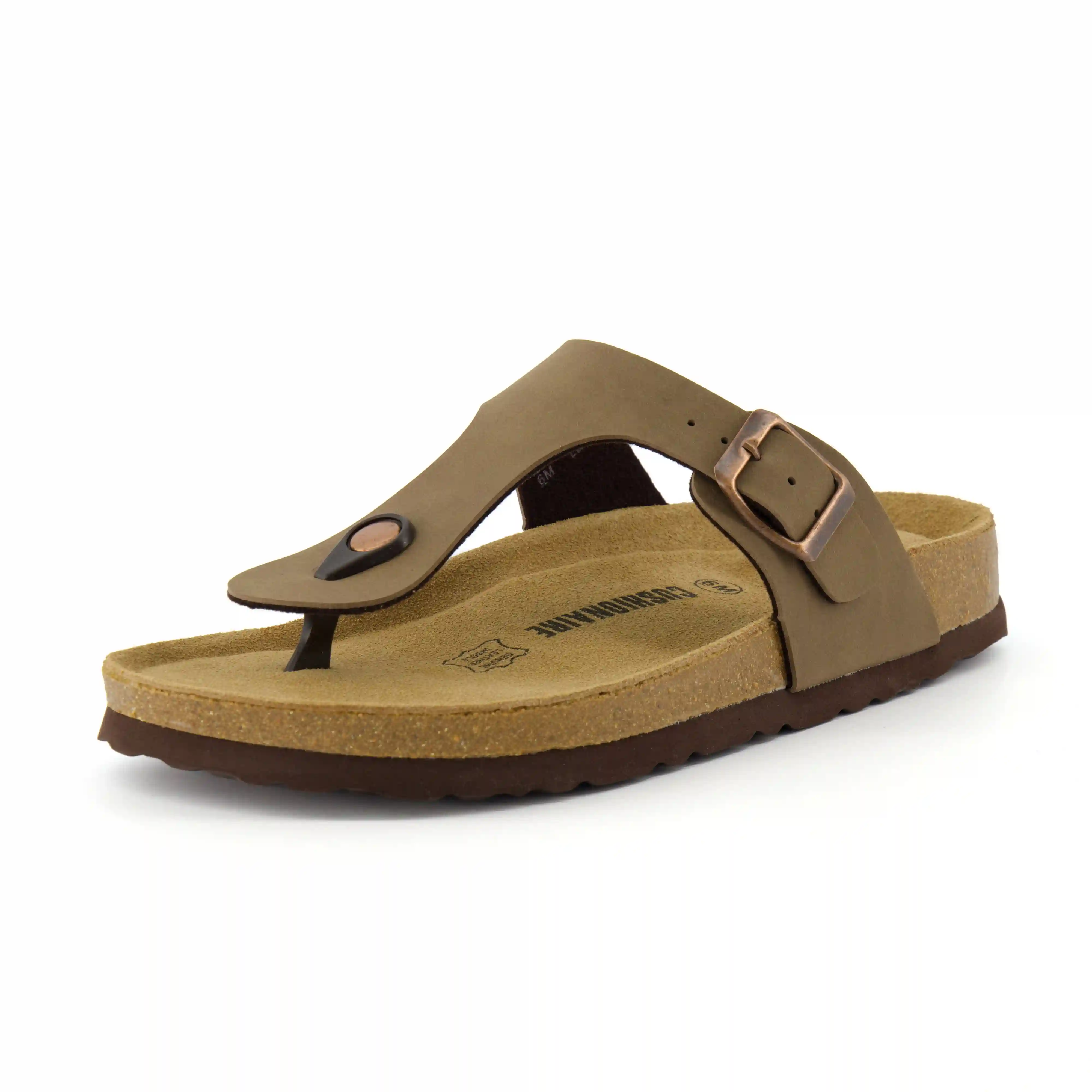 Alternative view of Leah Cork Footbed Thong Sandal